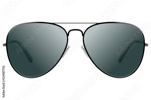 sun glasses vector illustration realistic