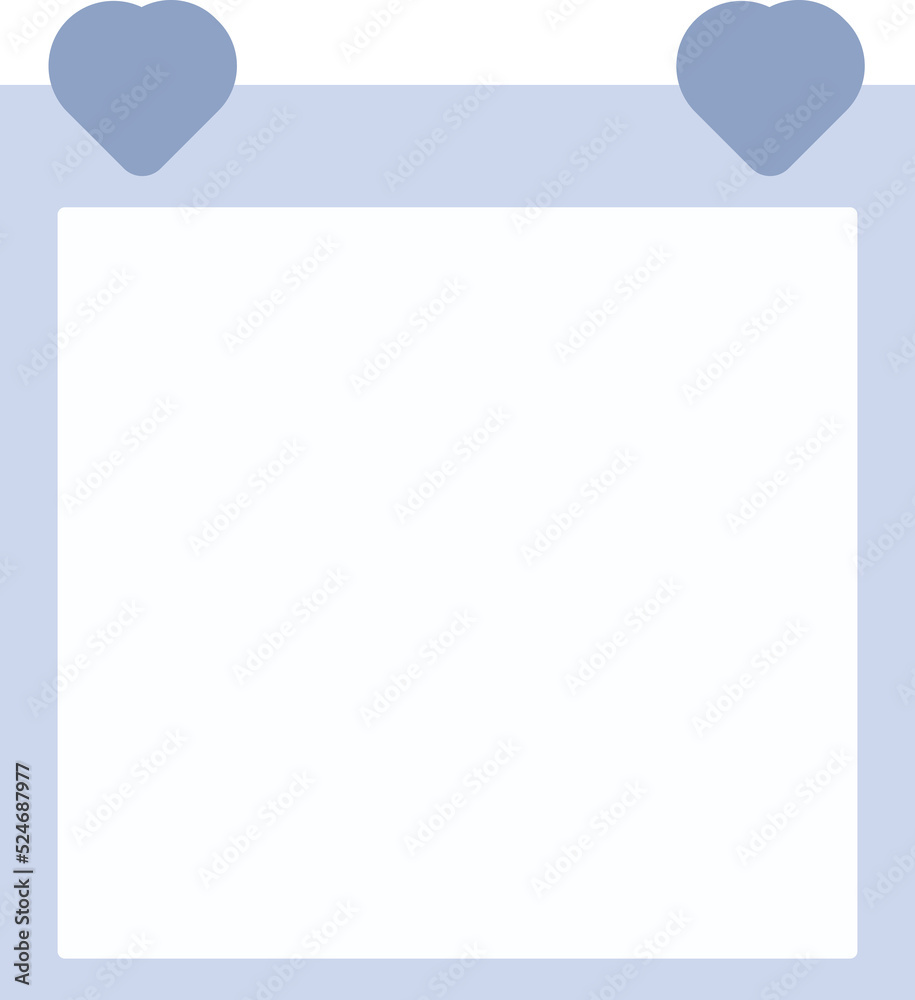 cute blue planner paper template notes, memo, sticky note, reminder, journal cute blue planner paper template notes, memo, sticky note, reminder, journal