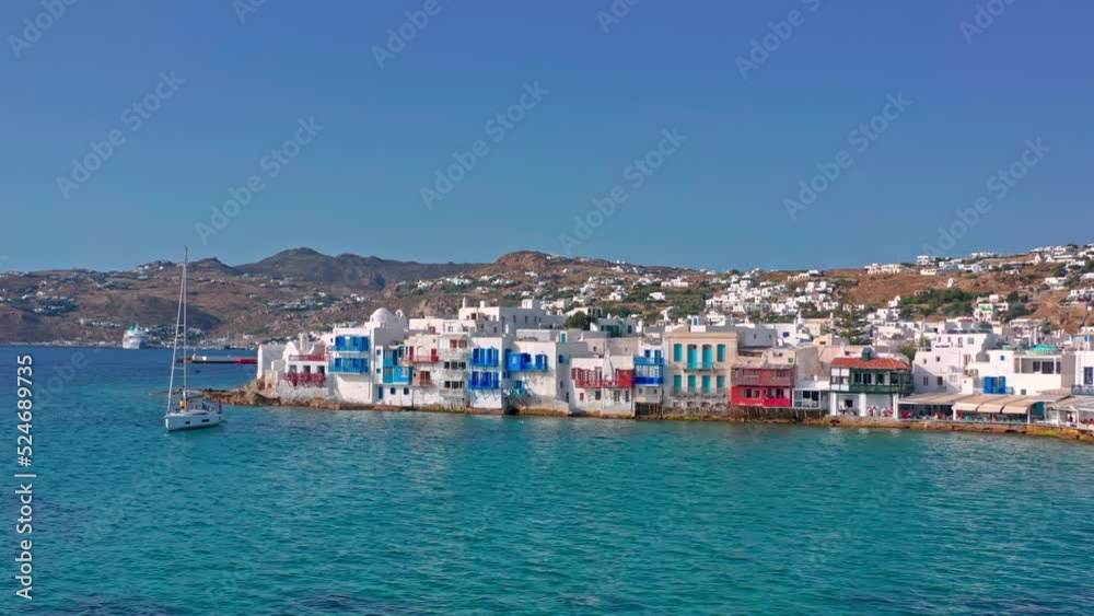 Mykonos Greece aegean island travel destination in mediterranean sea Mykonos Greece aegean island travel destination in mediterranean sea