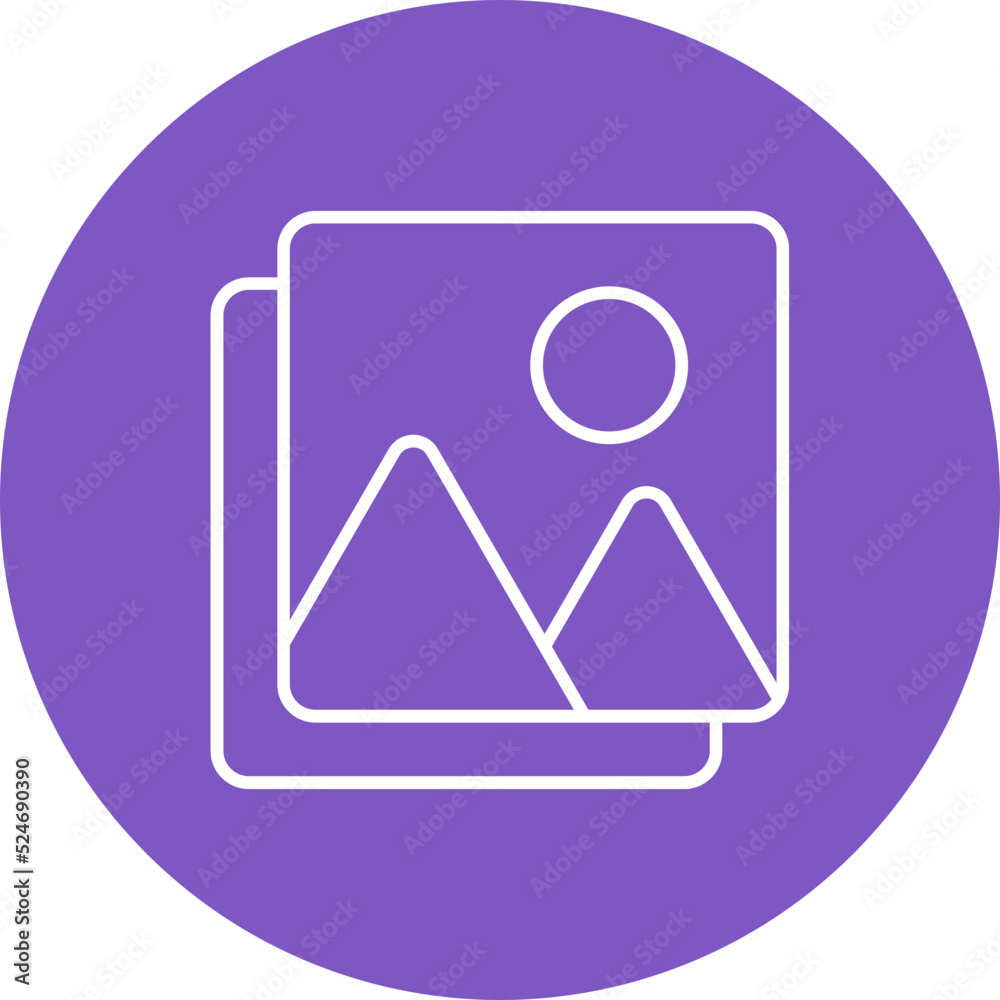 Images Multicolor Circle Line Inverted Icon Images Multicolor Circle Line Inverted Icon