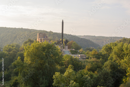 Monument to the Assen Dynasty in Veliko Tarnovo, Bulgaria