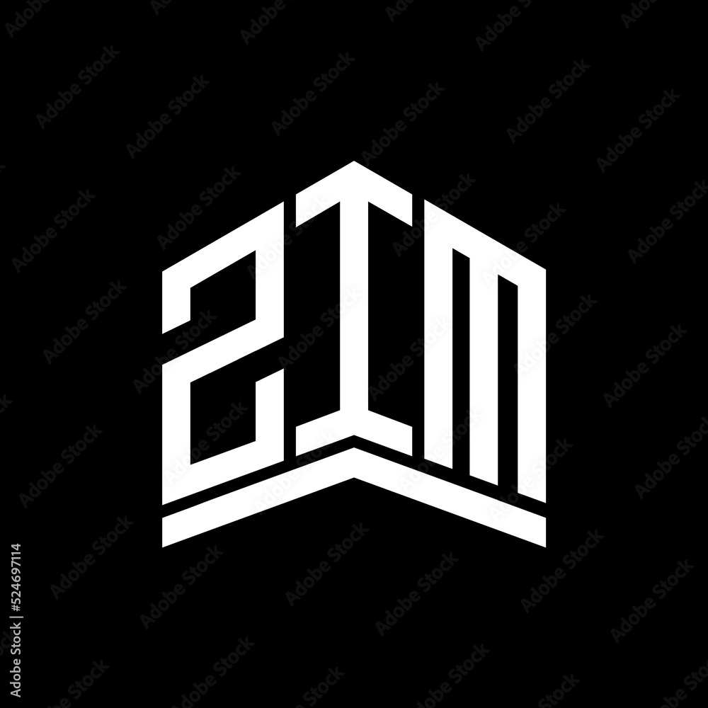 ZIM letter logo design.ZIM creative initials monogram vector letter logo concept.ZIM letter initial minimalist vector design.
 - obrazy, fototapety, plakaty 