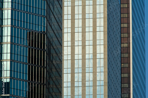 Canvas Print Concrete and glass towers in downtown Toronto