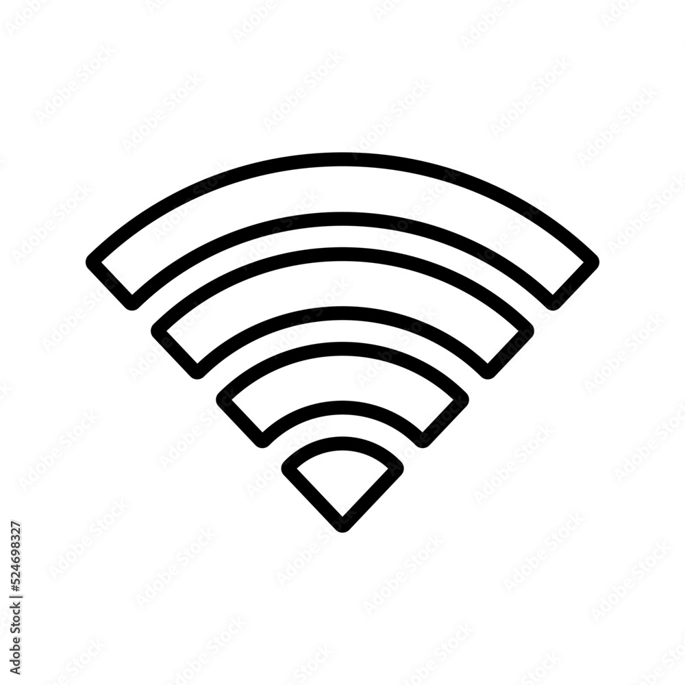 Wifi icon. connection sign. vector illustration Wifi icon. connection sign. vector illustration