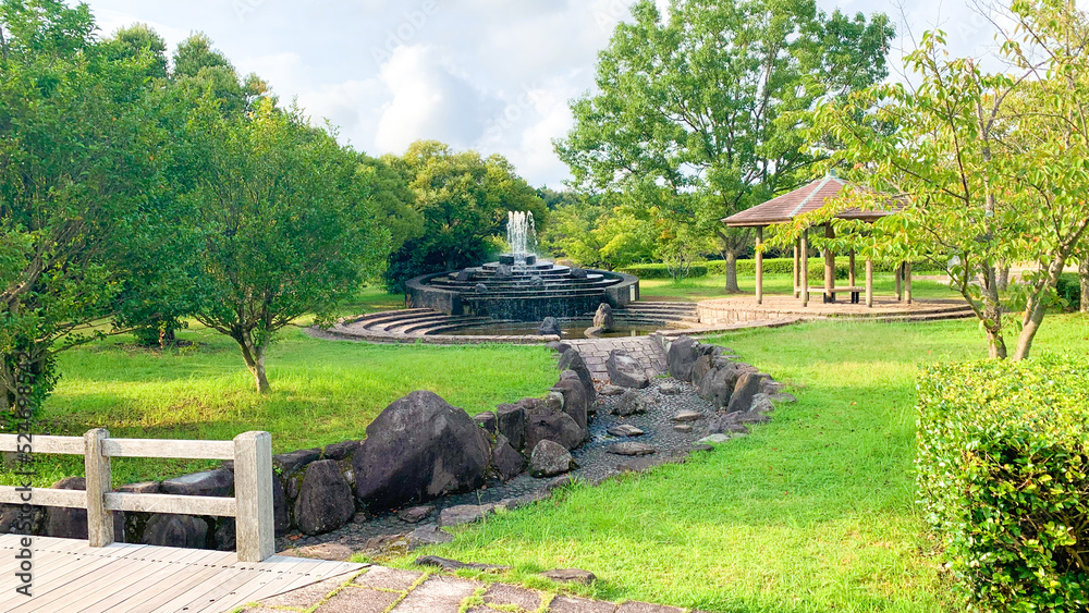 Fototapeta premium 長崎県大村市の野岳公園