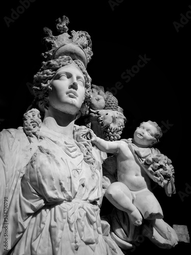 Tyche statue photo