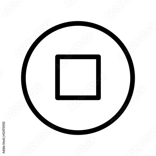 Free Download stop icon illustration vector graphic  - GFXLoad