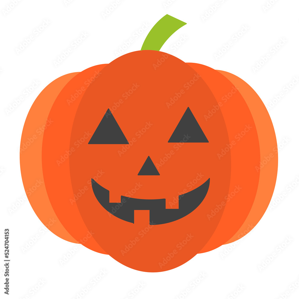 Spooky Halloween Jack-o-Lantern Pumpkin Illustration Spooky Halloween Jack-o-Lantern Pumpkin Illustration