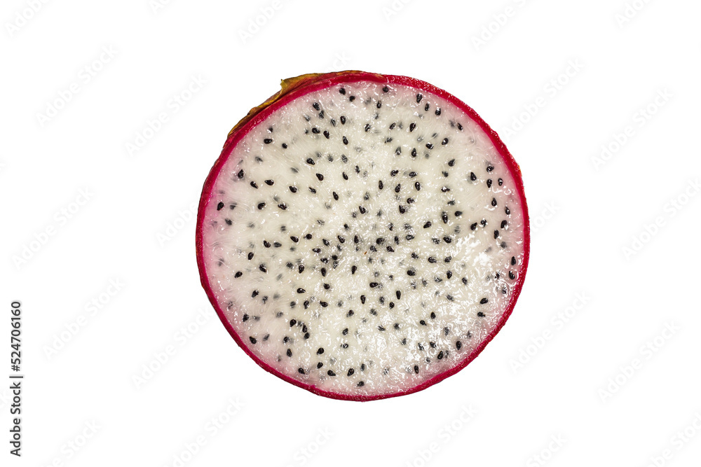 dragon fruit pattern background isolated from white background dragon fruit pattern background isolated from white background