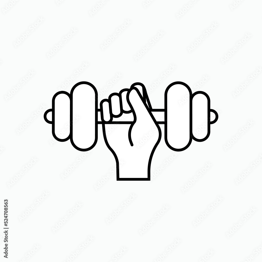 Lifter Icon. Gym Symbol - Vector. Lifter Icon. Gym Symbol - Vector.
