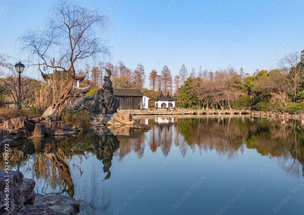 Aerial photography of Tianning Pagoda, Wenbi Pagoda, Hongmei Pavilion and Hongmei Park Scenic Spot in Changzhou City, Jiangsu Province, China Aerial photography of Tianning Pagoda, Wenbi Pagoda, Hongmei Pavilion and Hongmei Park Scenic Spot in Changzhou City, Jiangsu Province, China