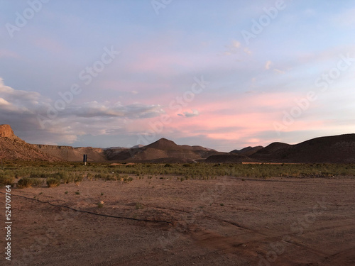 Desert landscape in San Pedro de Atacama