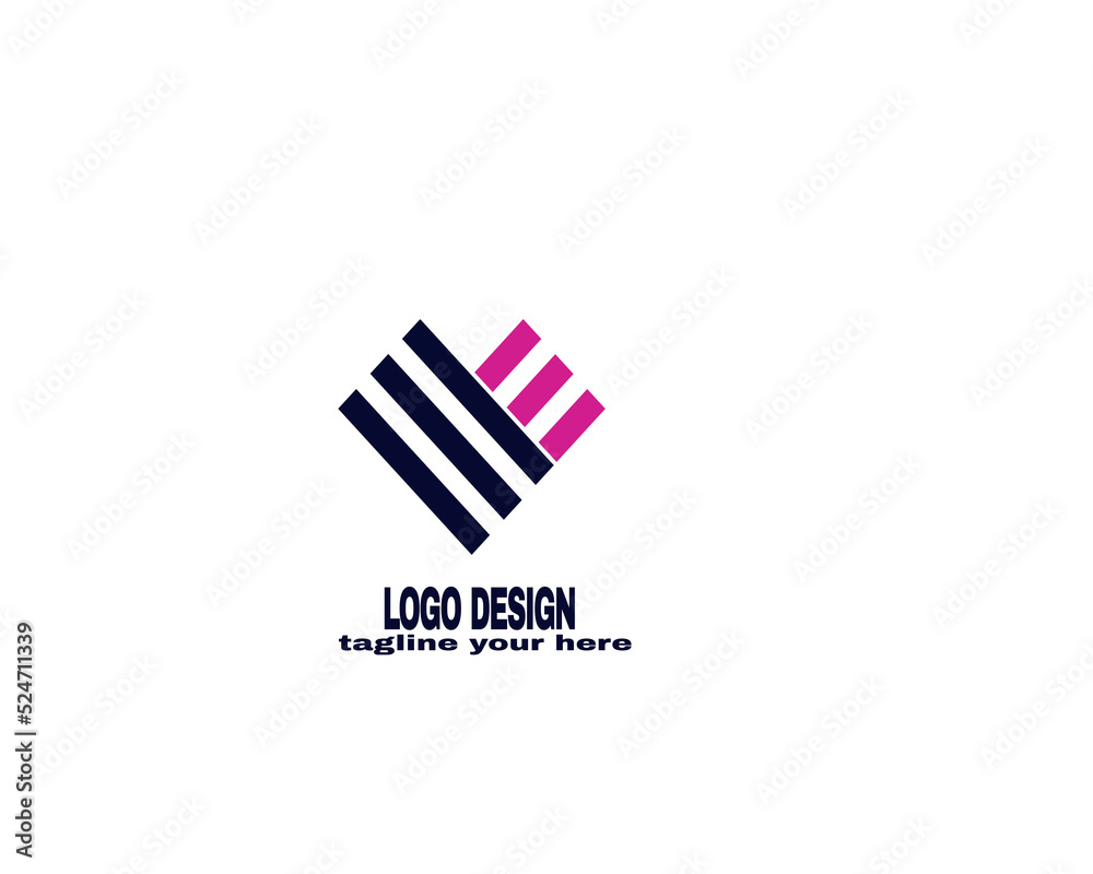 simple and modern design concept . logo for company vector file eps 10 . logo with simple and gradient color template