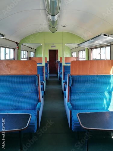 interior of a train