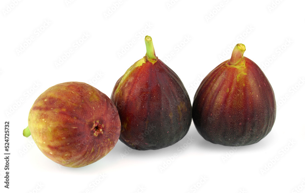 Fresh fig fruit isolated on white background Fresh fig fruit isolated on white background