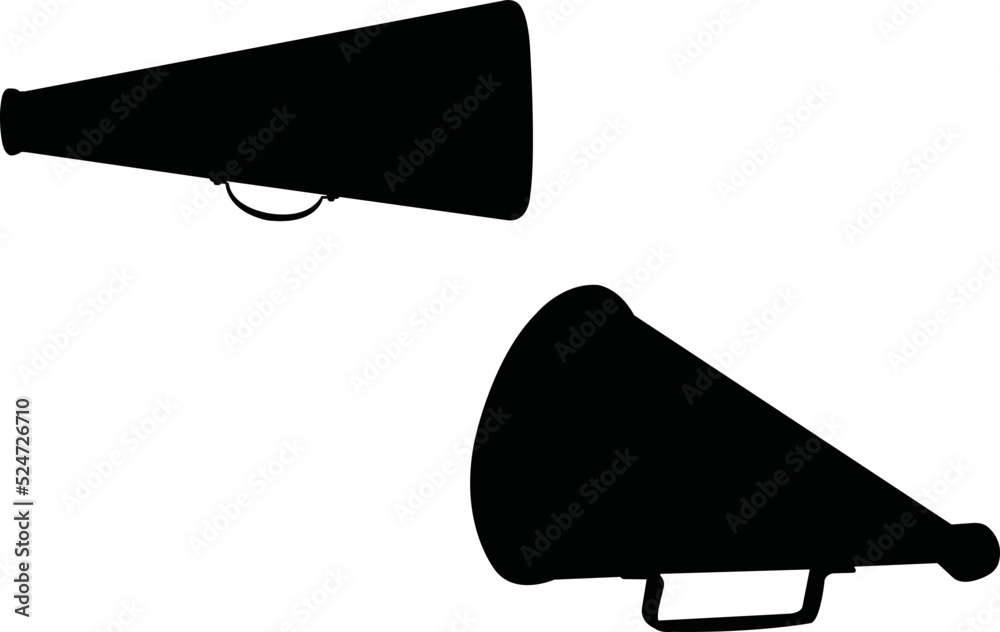 Megaphone Eps Vector, Silhouette, Logo, Megaphone Eps Vector Cut Files