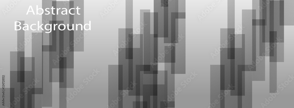 Gray White Abstract Background Vector square