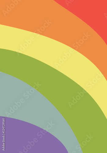 Abstract vector background. Pride month. Rainbow. Banner, poster photo