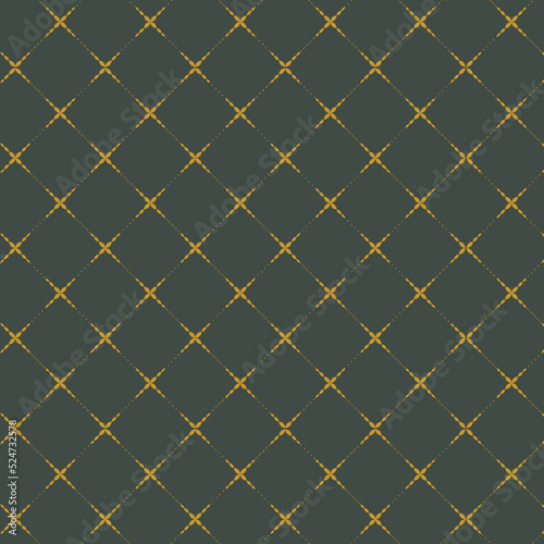 Smokey green and honey color seamless pattern background.
