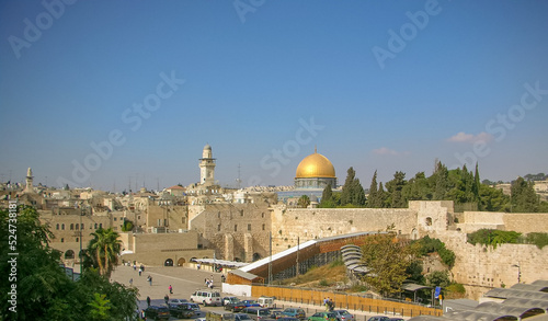 View of Jerusalem around the Dome of the Rock