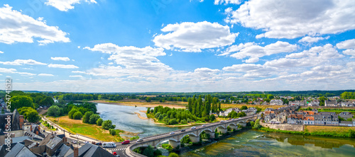 Amboise on Loire Valley in France photo