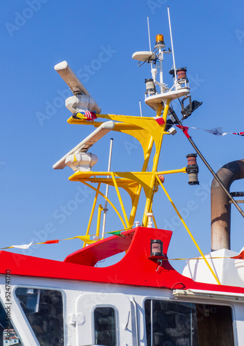 Navigation equipment on top of the boat © Anastasiia