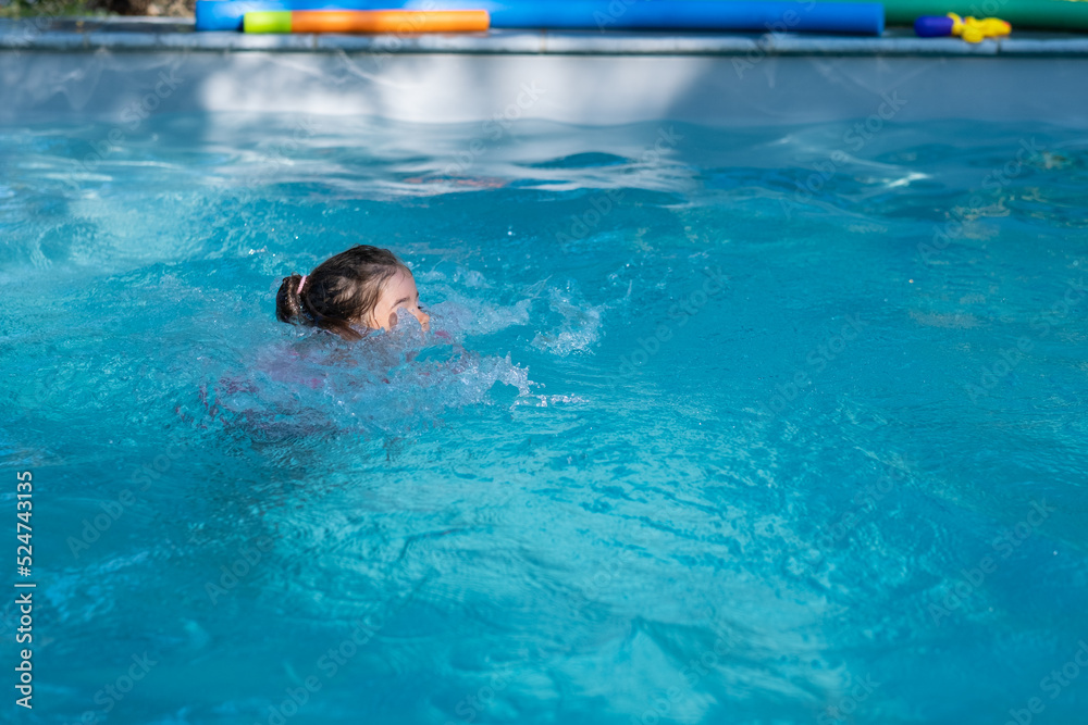 Risque de noyade d'un enfant en piscine non surveillée Risque de noyade d'un enfant en piscine non surveillée