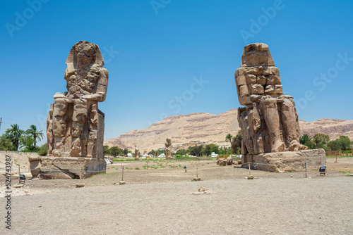 Memnonkolosse in Ägypten