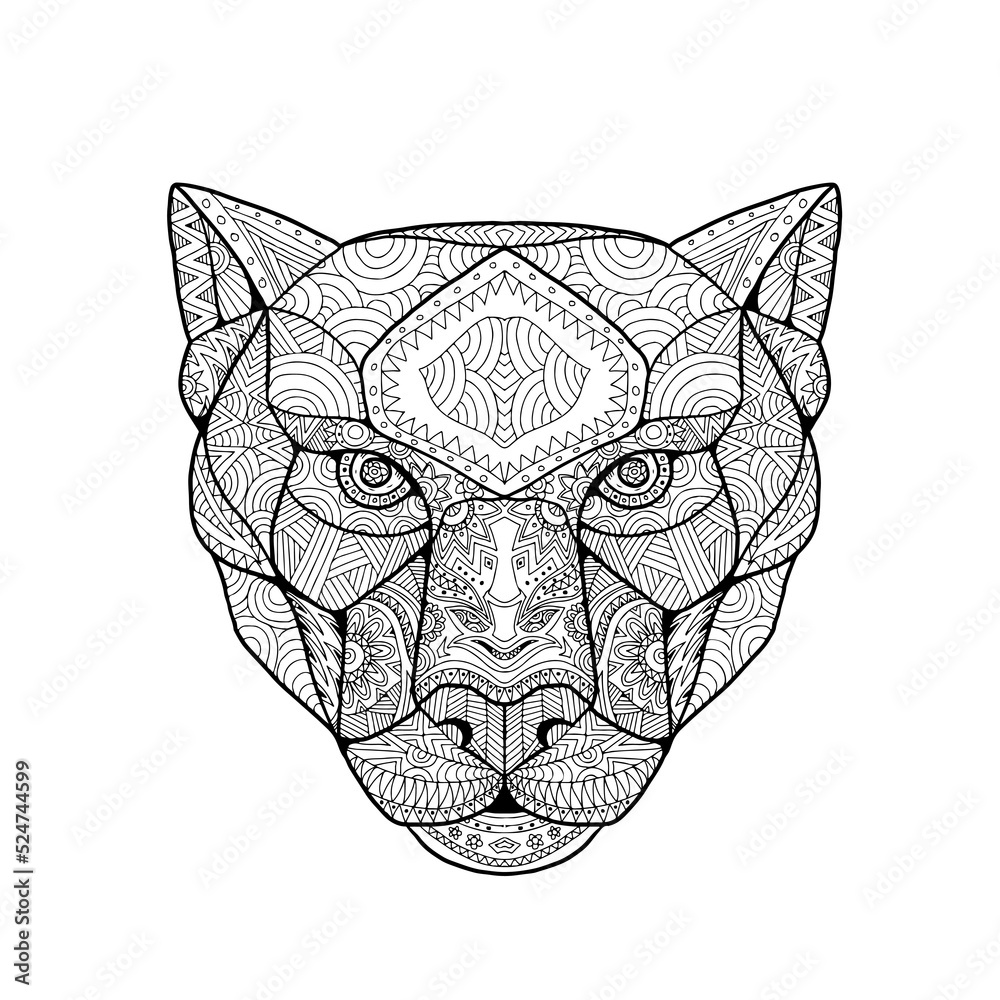 Obraz premium Black Panther Zentagle