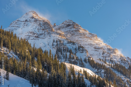 Aspen, Colorado, United States of America snow covered mountains