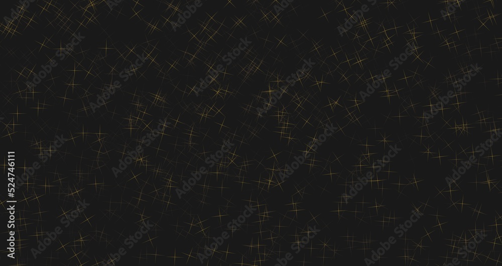 Abstract background, pattern of stars on a black background. Minimal style. Abstract background, pattern of stars on a black background. Minimal style.