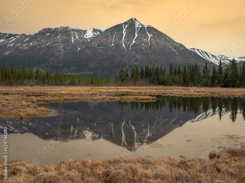 lake in the mountains, McCarthy, Wrangell-St. Elias National Park, Alaska