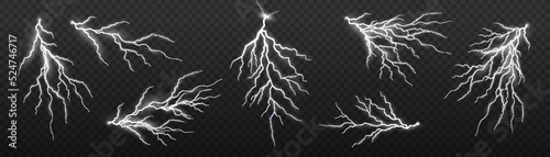 Thunder storm lightning, light effect, lighting