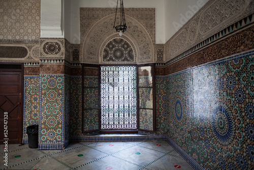 Interior of The Grand Mosque of Paris