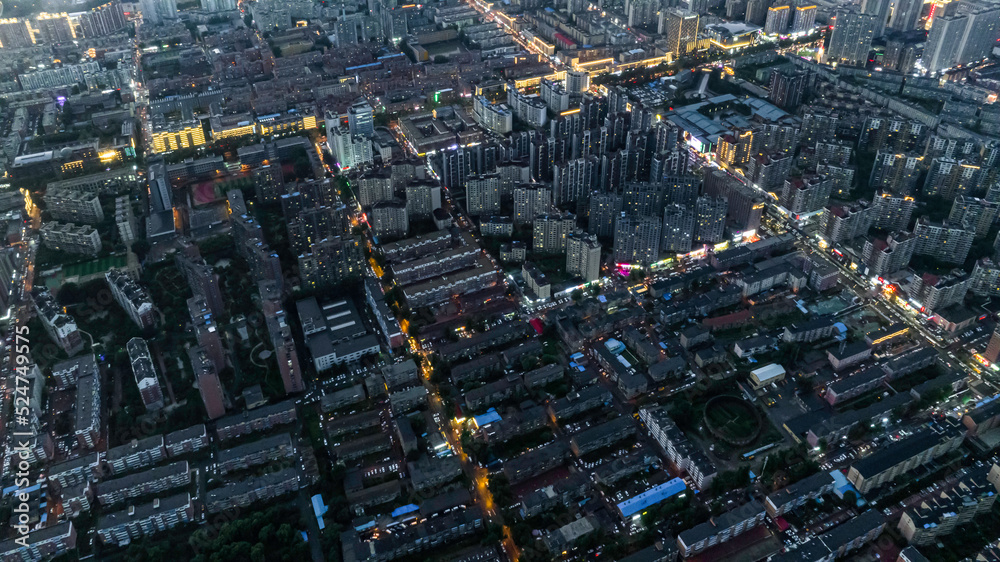 Fototapeta premium China Changchun city summer landscape after rain