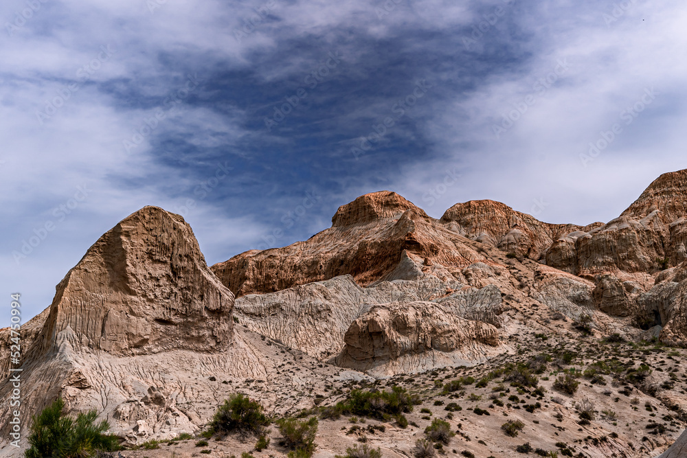 Fototapeta premium China Xinjiang Ulungu Lake Maritime Devil City Scenic Spot