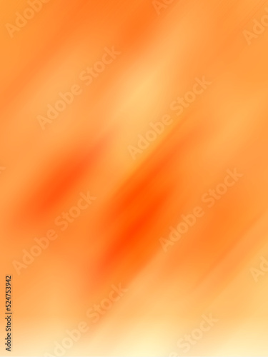 Soft orange color gradient blurred texture background 
