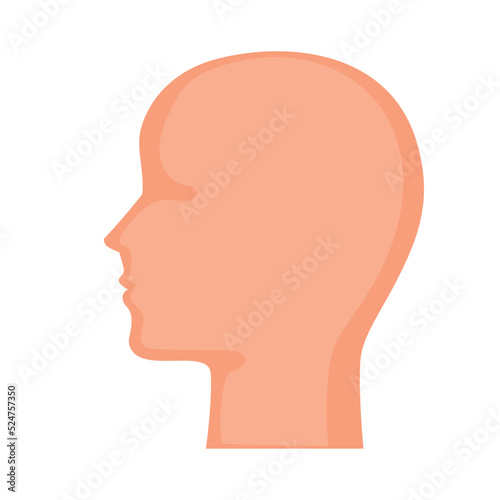 head human profile © Gstudio