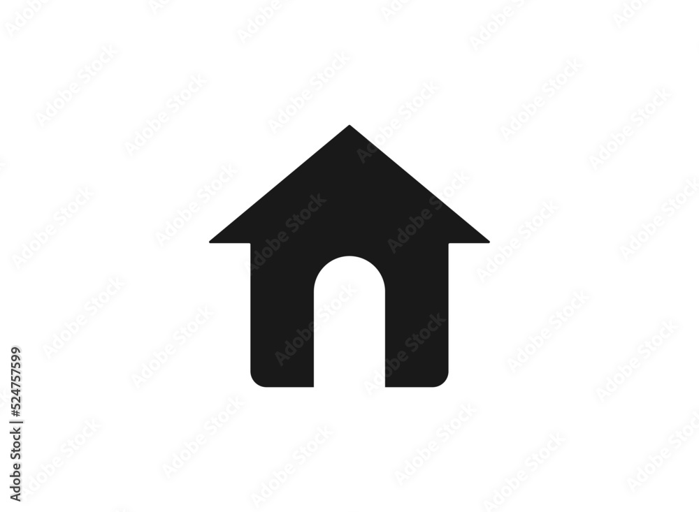 Home house work from home icon vector symbol illustration. Home house work from home icon vector symbol illustration.