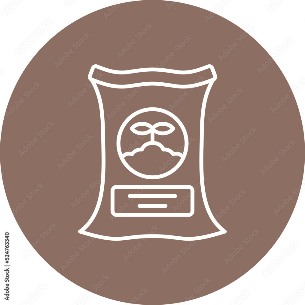 Fertilizer Multicolor Circle Line Inverted Icon Fertilizer Multicolor Circle Line Inverted Icon