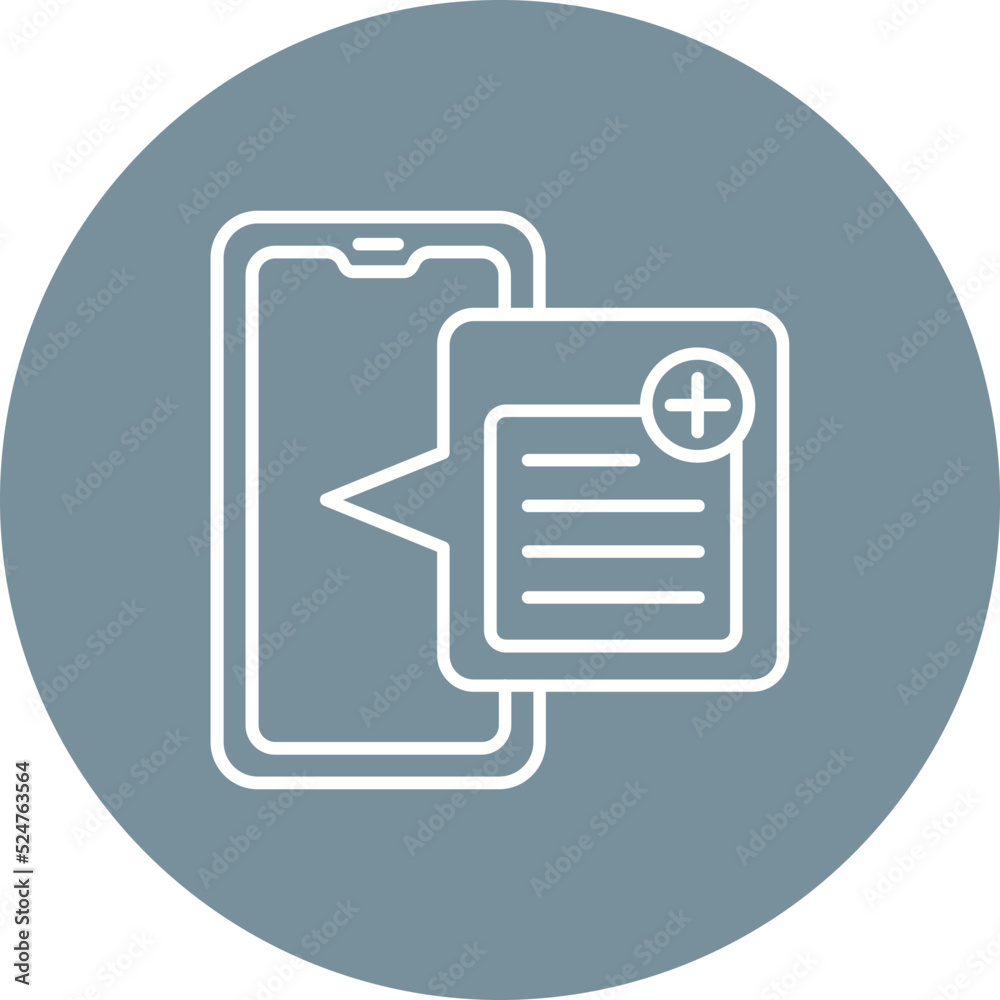 Note Multicolor Circle Line Inverted Icon Note Multicolor Circle Line Inverted Icon