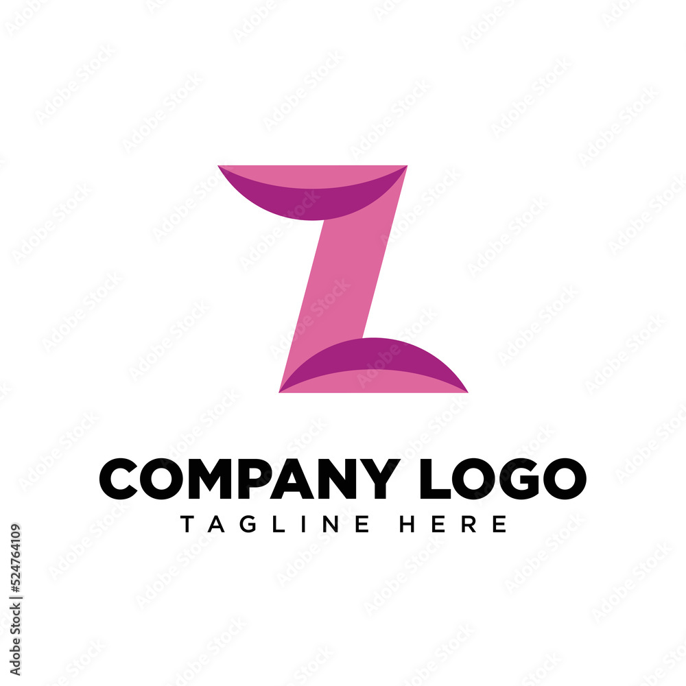 Logo design letter Z, suitable for company, community, personal logos, brand logos