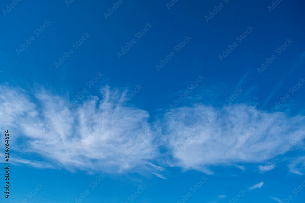 Clouds in the sky looking like angel wings Clouds in the sky looking like angel wings