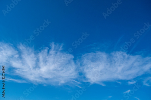 Clouds in the sky looking like angel wings