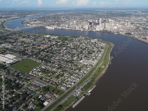 Aerial view of New Orleans City