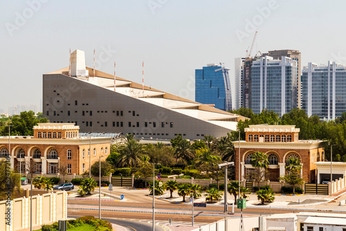 Abu Dhabi, UAE - 05.06.2022 - View of the towers of the city. Urban © Four_Lakes