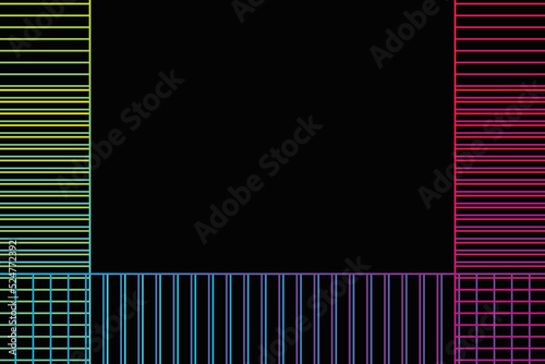 Abstract illustration background. Line pattern.