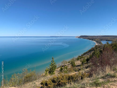 View of the Great Lakes coast