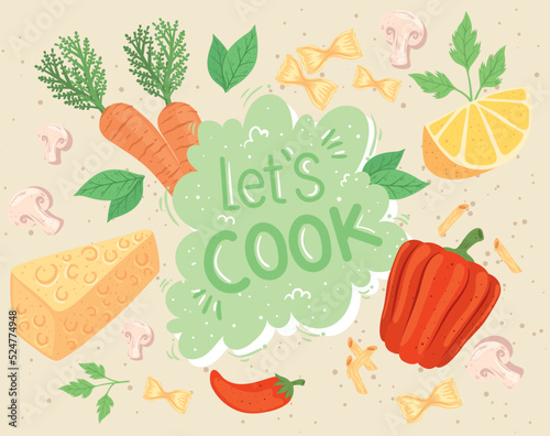 lets cook and healthy food