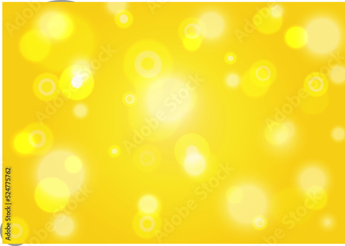 Gold abstract background celebration festive boken bubble backdrop pattern vector illustration EPS10